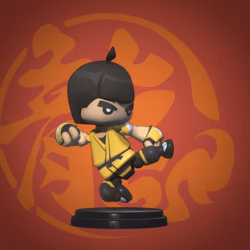 Bruce Lee 50th Tribute Ethereum Edition