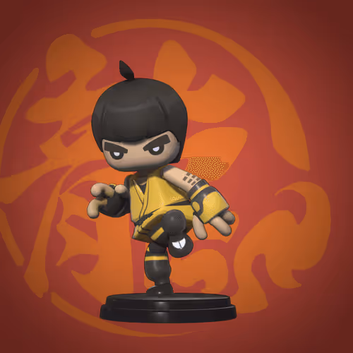 Bruce Lee 50th Tribute Ethereum Edition