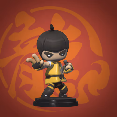 Bruce Lee 50th Tribute Ethereum Edition