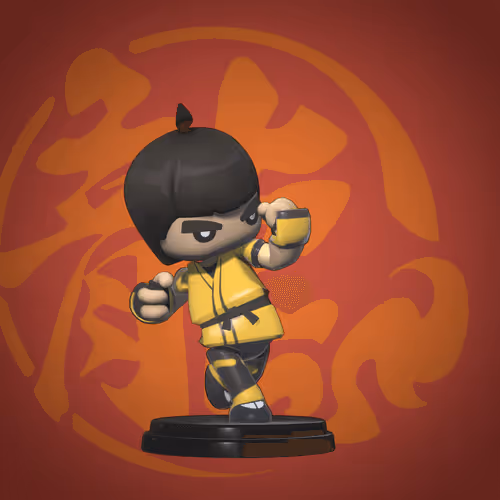 Bruce Lee 50th Tribute Ethereum Edition