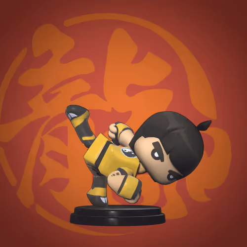 Bruce Lee 50th Tribute Ethereum Edition