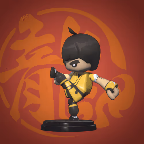 Bruce Lee 50th Tribute Ethereum Edition