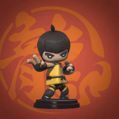 Bruce Lee 50th Tribute Ethereum Edition