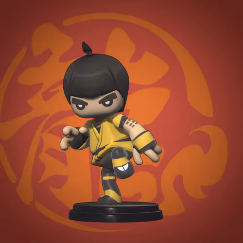 Bruce Lee 50th Tribute Ethereum Edition