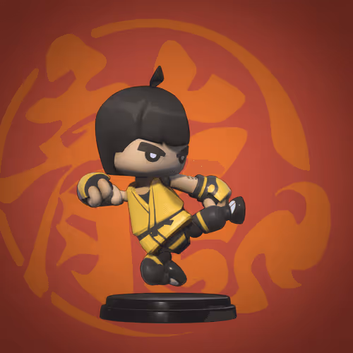 Bruce Lee 50th Tribute Ethereum Edition