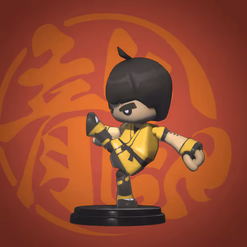 Bruce Lee 50th Tribute Ethereum Edition