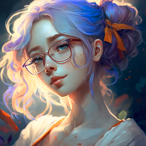 Rainbow Hair Girl