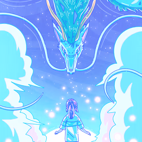 Chihiro and Haku