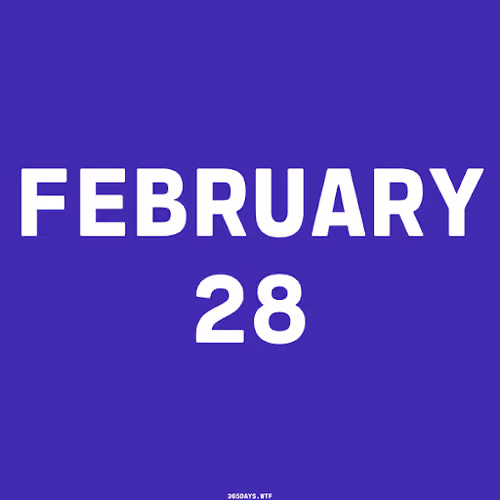 (GEN II) February 28