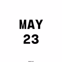 May 23