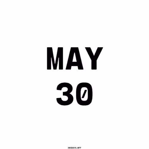 May 30
