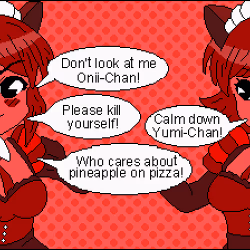 Calm down! - Yuri and Sora