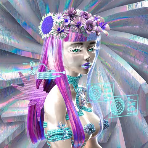 Glitch Girl #1043