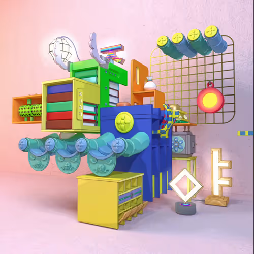 Bookshelf Machine By Boyane