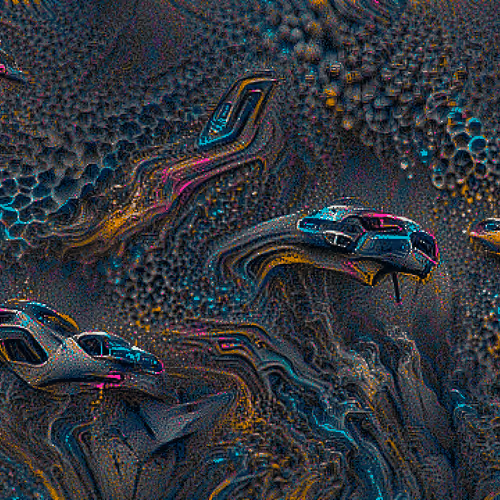 ABSTRACT FUTURISTIC CARS AIR ELEMENT