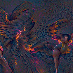 GLOWING PHEONIX AIR ELEMENT