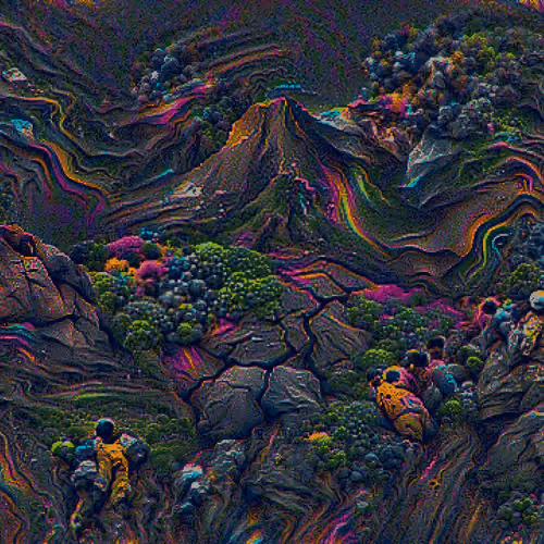 ACID ROCKY HILLSIDE EARTH ELEMENT