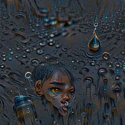 DRIPPY RAIN WATER ELEMENT