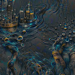 DRIPPY UNDERWATER CITY WATER ELEMENT