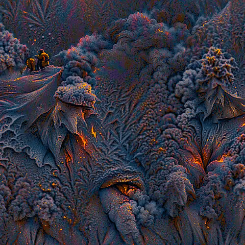 FROSTED VOLCANICE ERUPTIONS FIRE ELEMENT