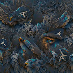 FROSTED EAGLES AIR ELEMENT