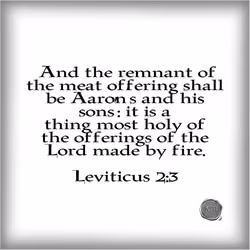 Leviticus 2:3