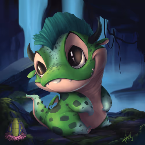 Baby Dragon #3065