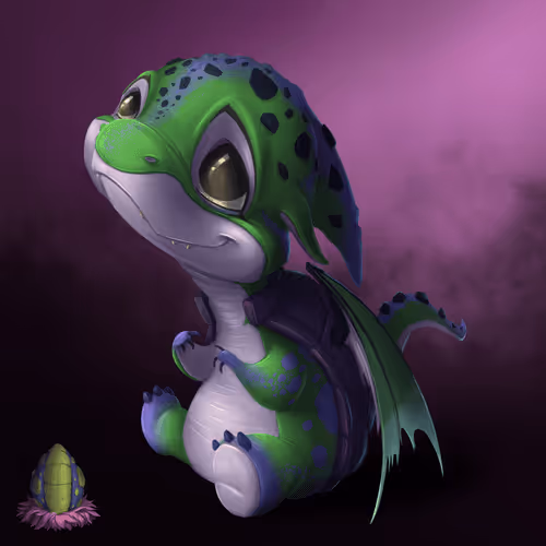 Baby Dragon #3703