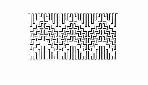 Rhythmical Line "A12" (1924)