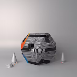 7318