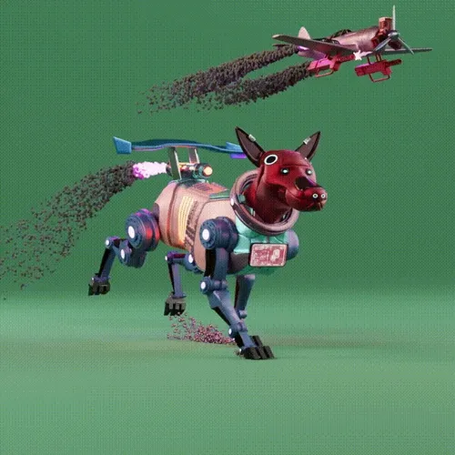 Beep Boop Robot Dogs #16071
