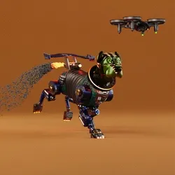 Beep Boop Robot Dogs #10150