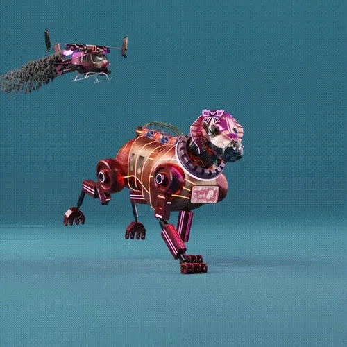 Beep Boop Robot Dogs #3750