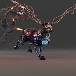 Beep Boop Robot Dogs #9128