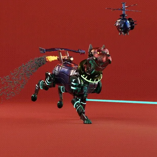 Beep Boop Robot Dogs #4792