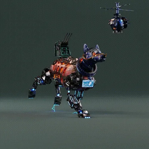 Beep Boop Robot Dogs #2672