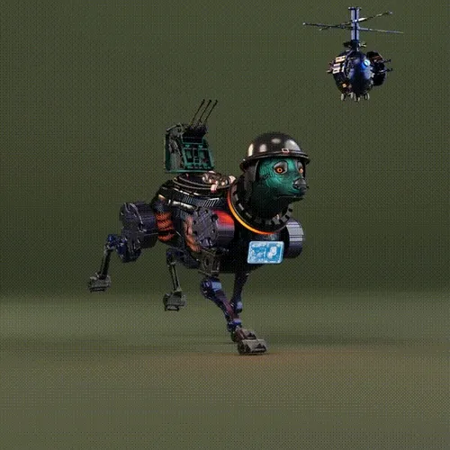 Beep Boop Robot Dogs #947