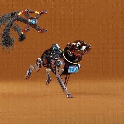 Beep Boop Robot Dogs #6447