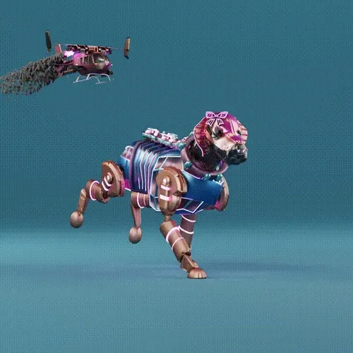 Beep Boop Robot Dogs #12945