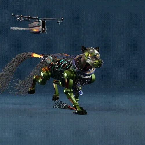 Beep Boop Robot Dogs #15504