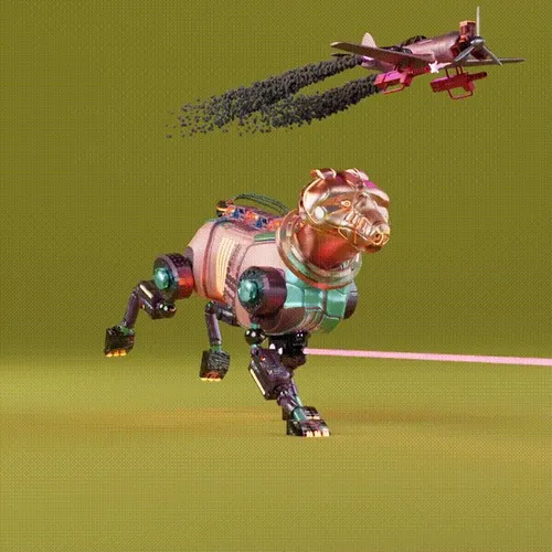 Beep Boop Robot Dogs #17390