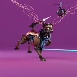Beep Boop Robot Dogs #9423