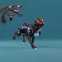Beep Boop Robot Dogs #4908