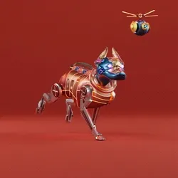 Beep Boop Robot Dogs #11978