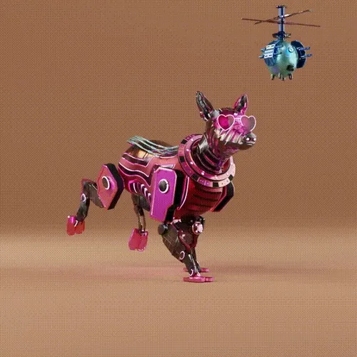 Beep Boop Robot Dogs #15411