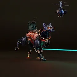 Beep Boop Robot Dogs #5812