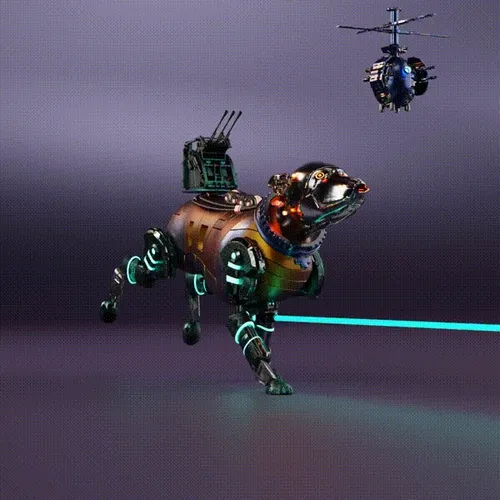 Beep Boop Robot Dogs #6326