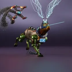 Beep Boop Robot Dogs #14487