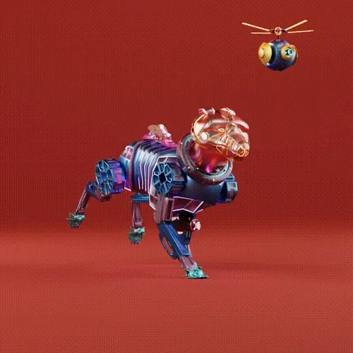 Beep Boop Robot Dogs #17801