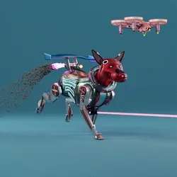 Beep Boop Robot Dogs #16451